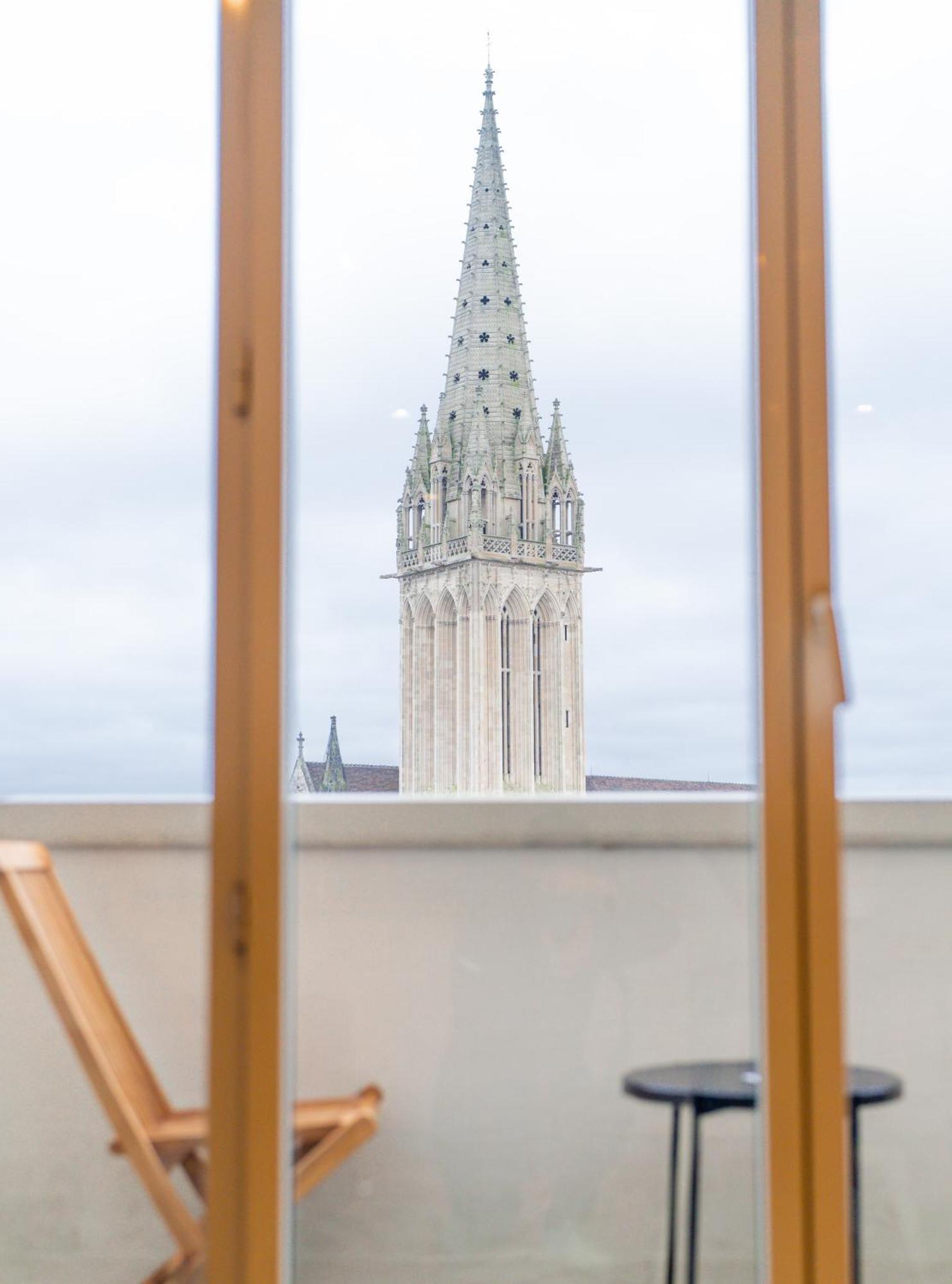 Appt Premium Centre Chateau Terrasse 2 Chambres 6P Vue Exceptionnelle Caen Eksteriør billede